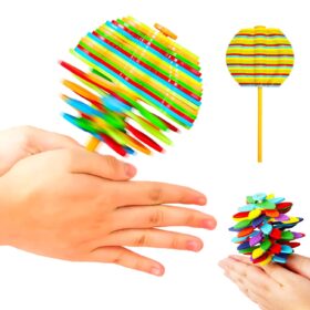 Colorful Candy Flower Spinners for Kids